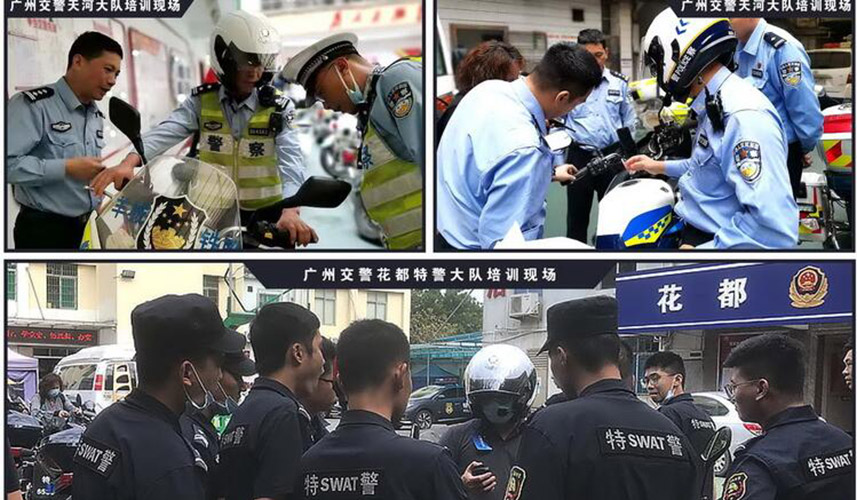 深圳市德青科技有限公司已成功为广州骑警提供了800套蓝牙通讯系统。